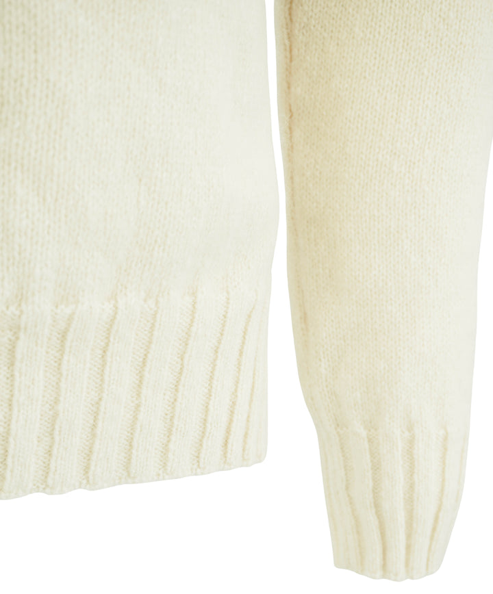Jil Sander Sweater in Chalk - Discounts on Jil Sander at UAL