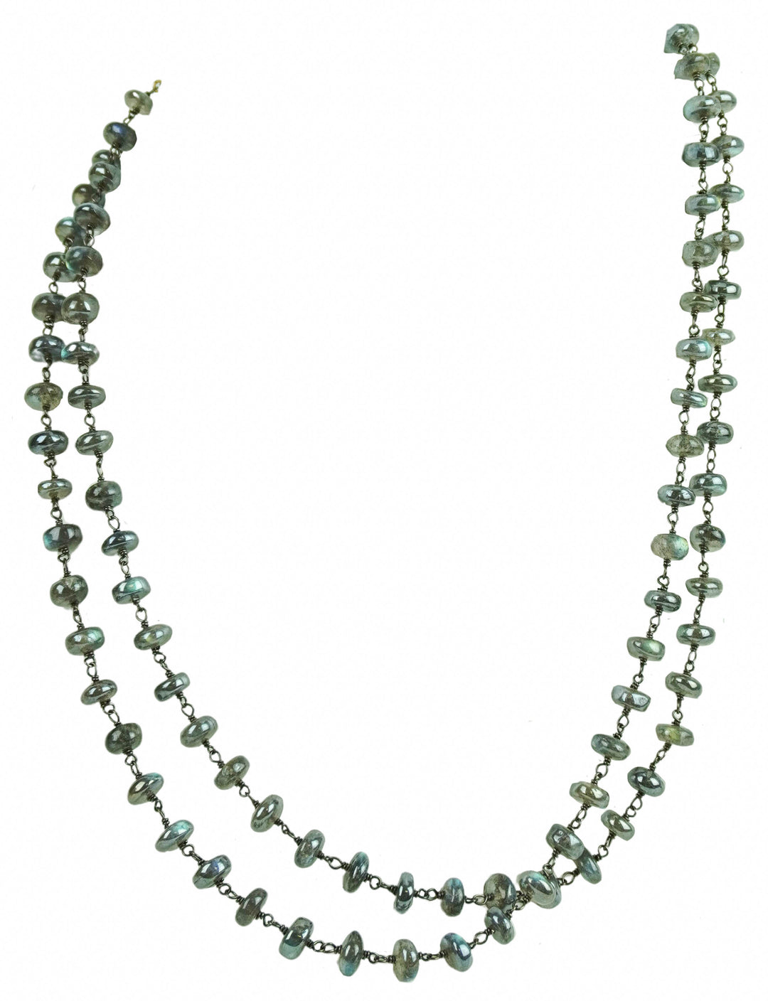 Ela Rae Diana Grand Necklace in Labradorite - Discounts on Ela Rae at UAL