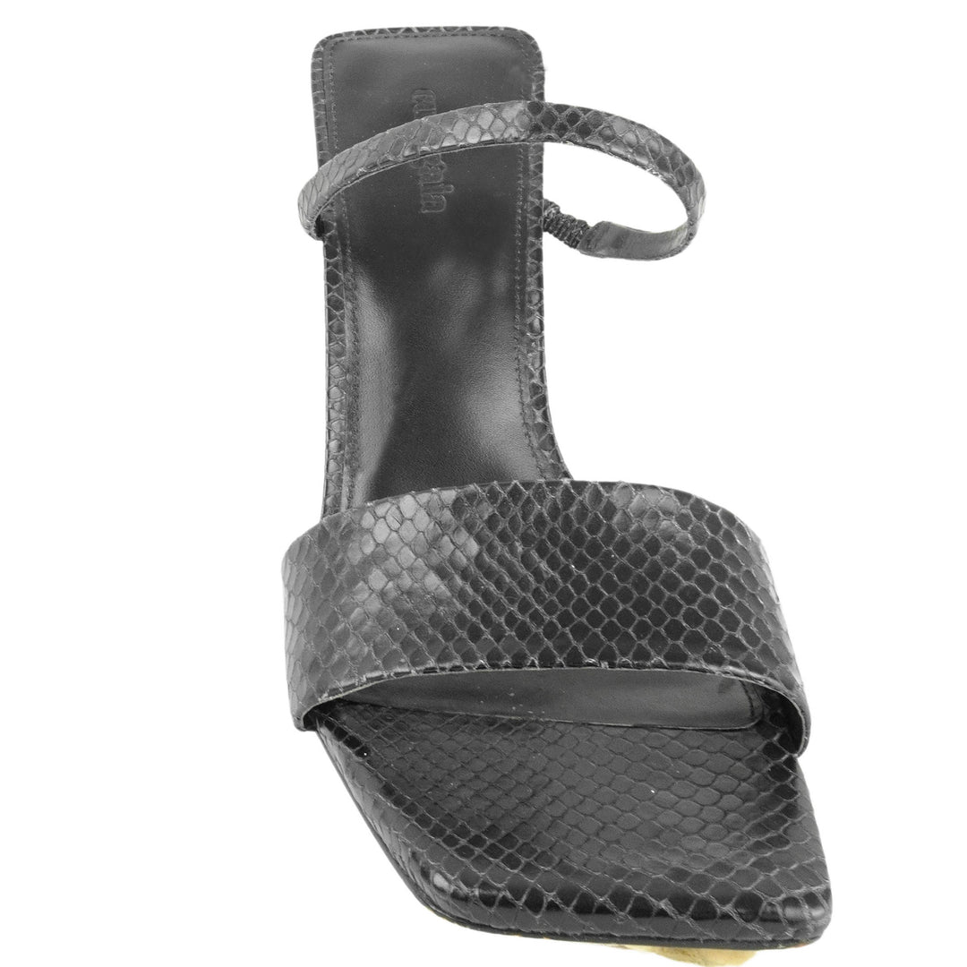 Cult Gaia Rene Sandal in Black - Discounts on Cult Gaia at UAL