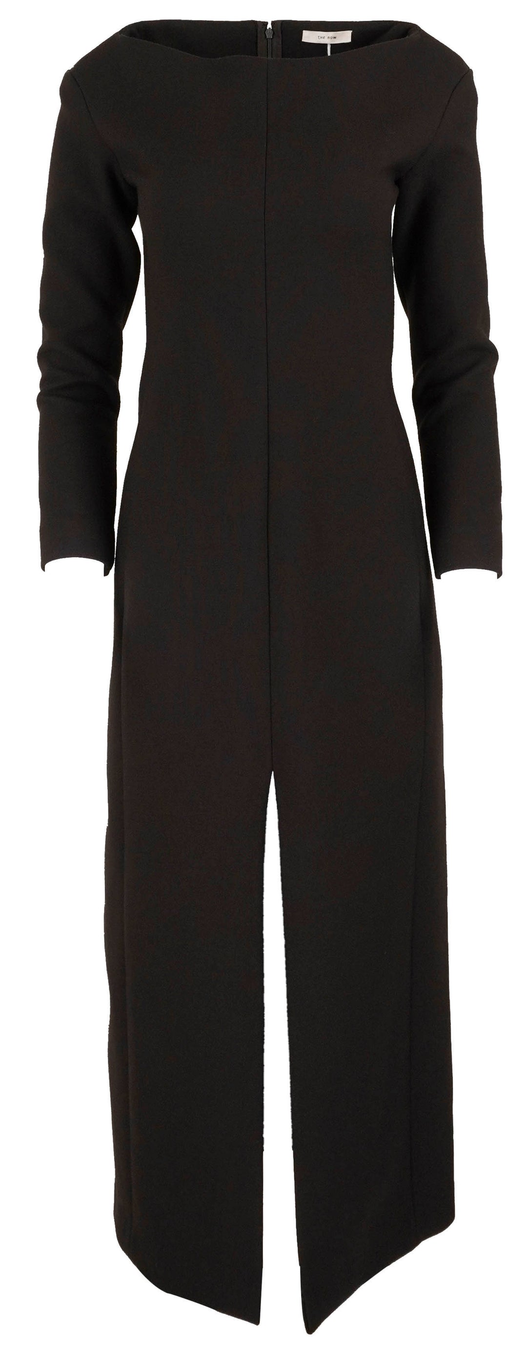 The Row Reysha Dress in Brown - Discounts on The Row at UAL