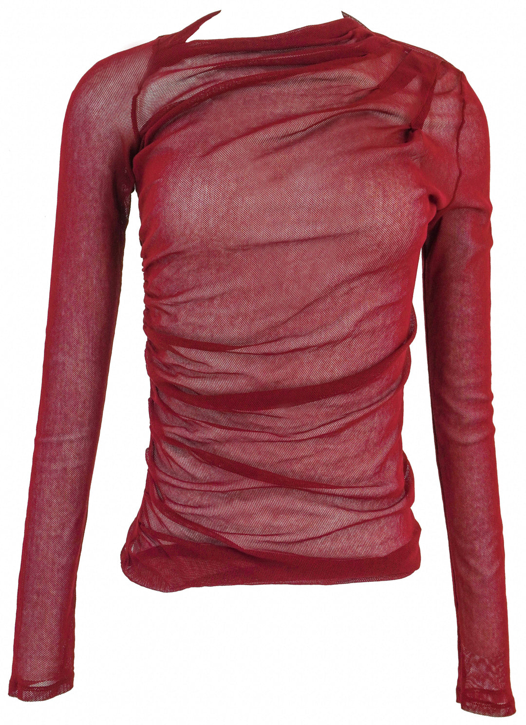 Enza Costa Slash Top in Ruby - Discounts on Enza Costa at UAL