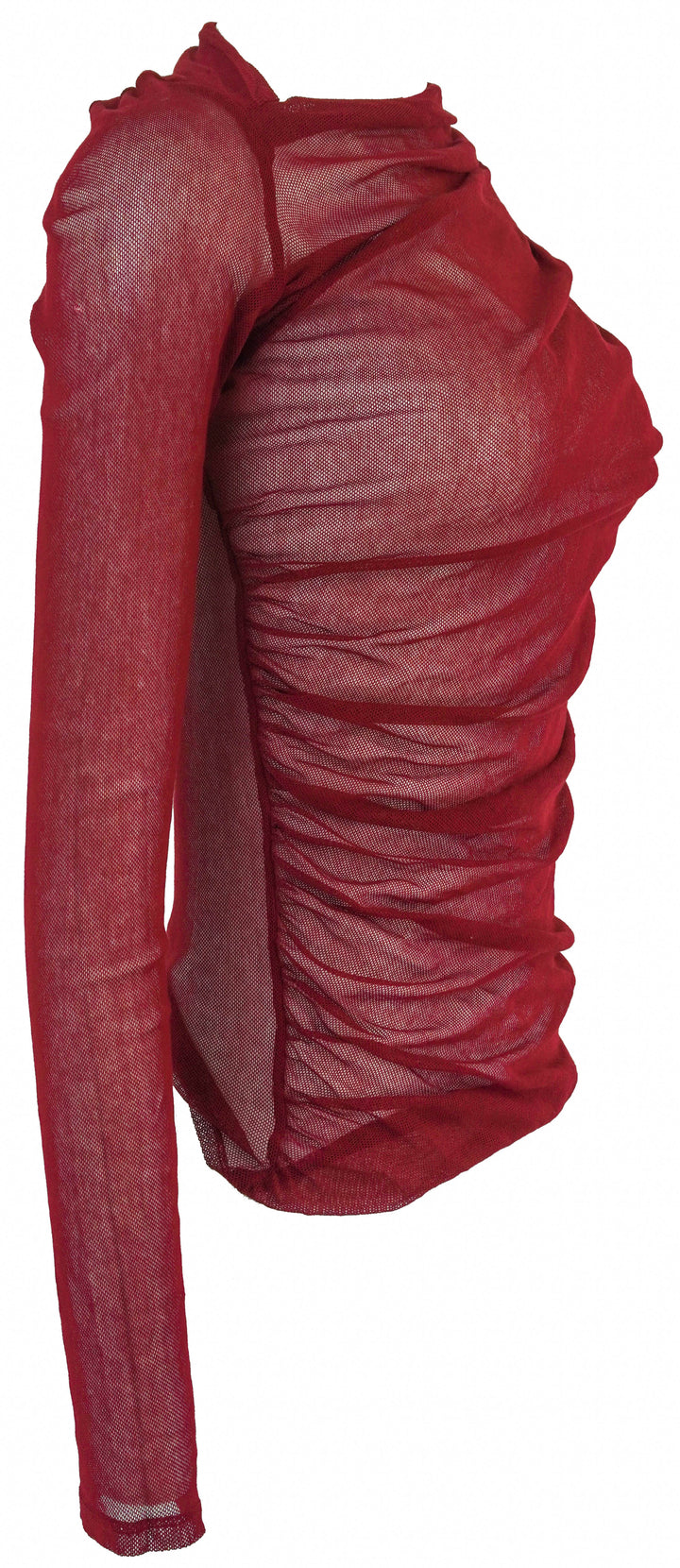 Enza Costa Slash Top in Ruby - Discounts on Enza Costa at UAL