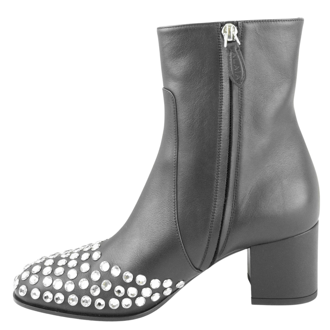 ALAÏA Strass On Boots in Black - Discounts on ALAÏA at UAL