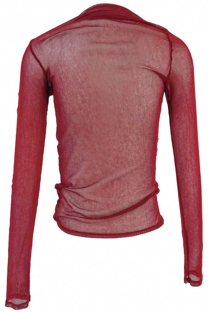 Enza Costa Slash Top in Ruby - Discounts on Enza Costa at UAL