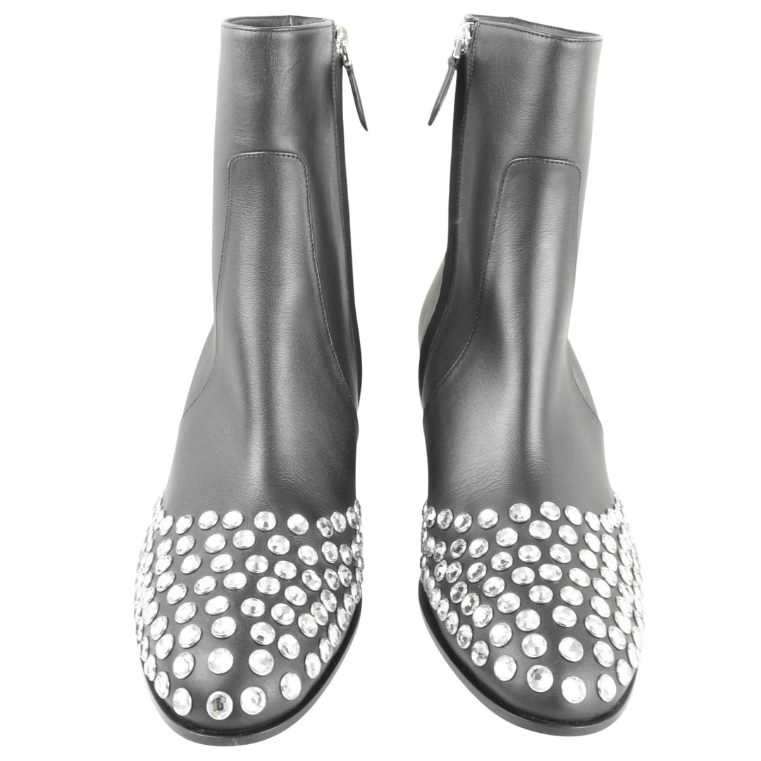 ALAÏA Strass On Boots in Black - Discounts on ALAÏA at UAL