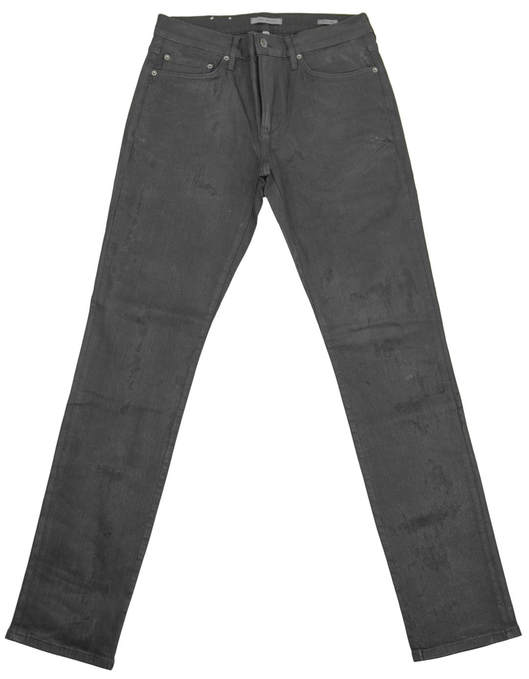 John Varvatos Coated Denim in Ink Blue - Discounts on John Varvatos at UAL