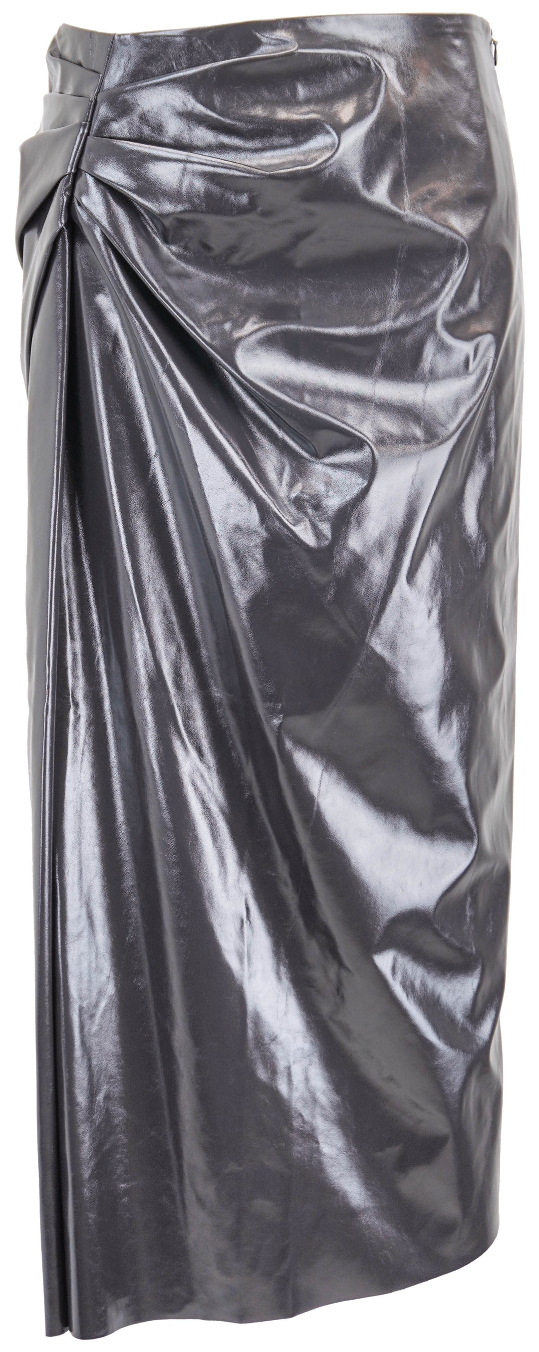 A.L.C. Tessa Faux Leather Skirt in Smoke - Discounts on A.L.C. at UAL