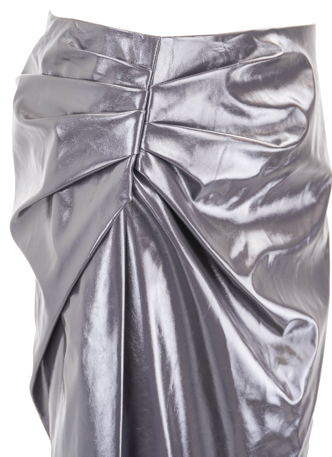 A.L.C. Tessa Faux Leather Skirt in Smoke - Discounts on A.L.C. at UAL