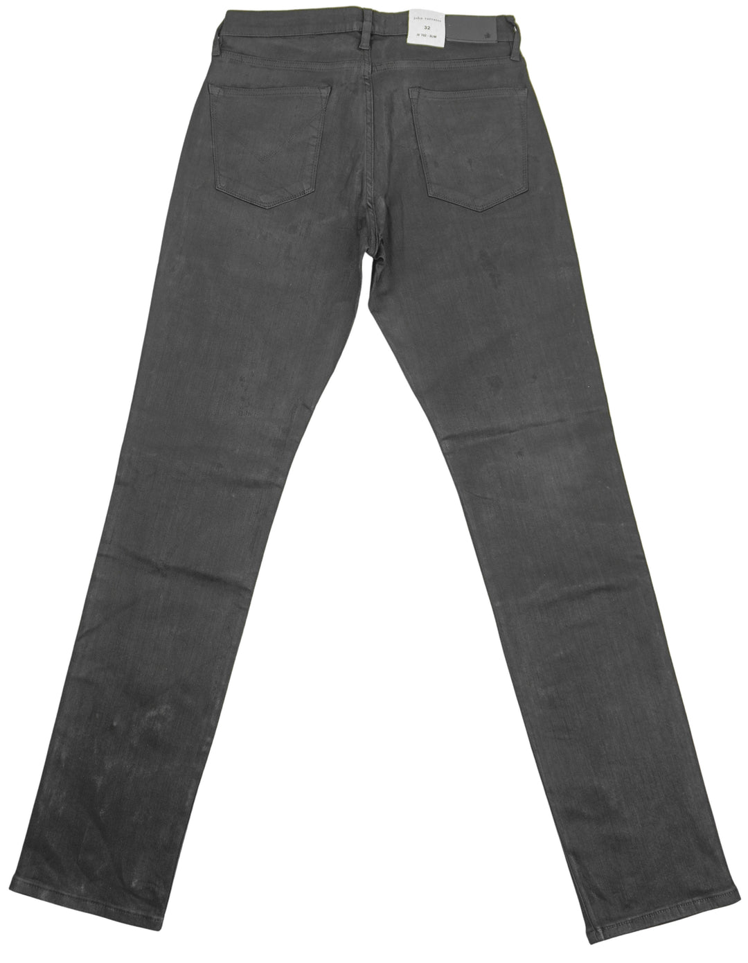 John Varvatos Coated Denim in Ink Blue - Discounts on John Varvatos at UAL