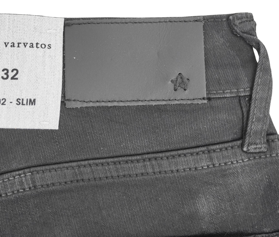 John Varvatos Coated Denim in Ink Blue - Discounts on John Varvatos at UAL