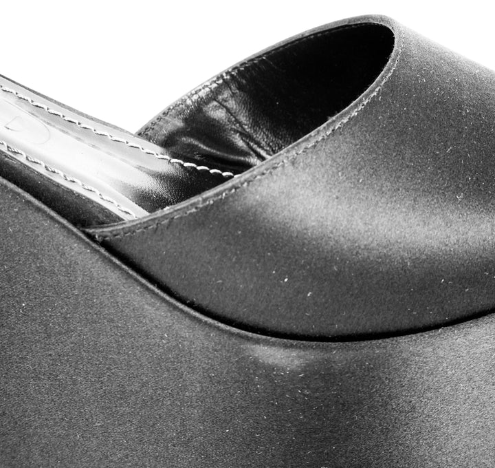 Staud Stella Platform Sandal in Black - Discounts on Staud at UAL
