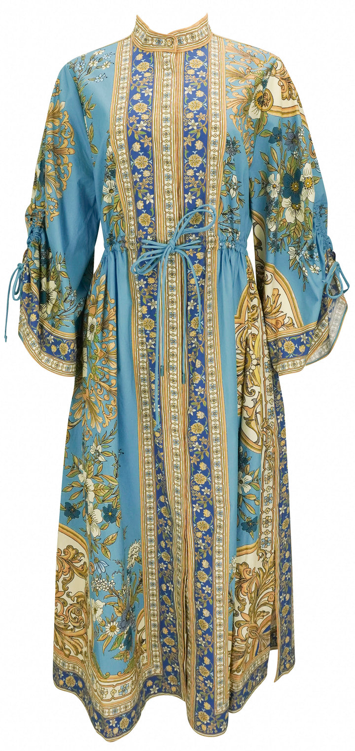 Alémais Cassie Pool Dress in Blue Multi
