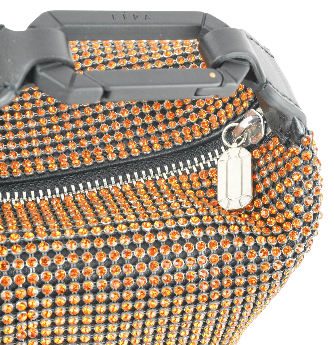 Eéra Crystal Moonbag in Orange - Discounts on Eéra at UAL