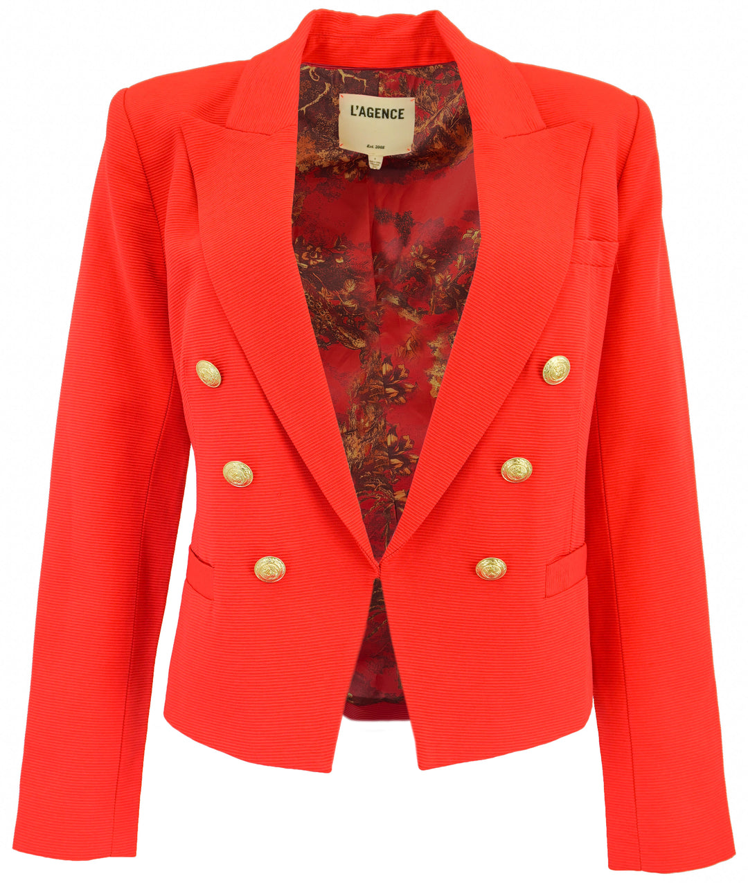 L'AGENCE Evening Jacket in Red - Discounts on L'AGENCE at UAL