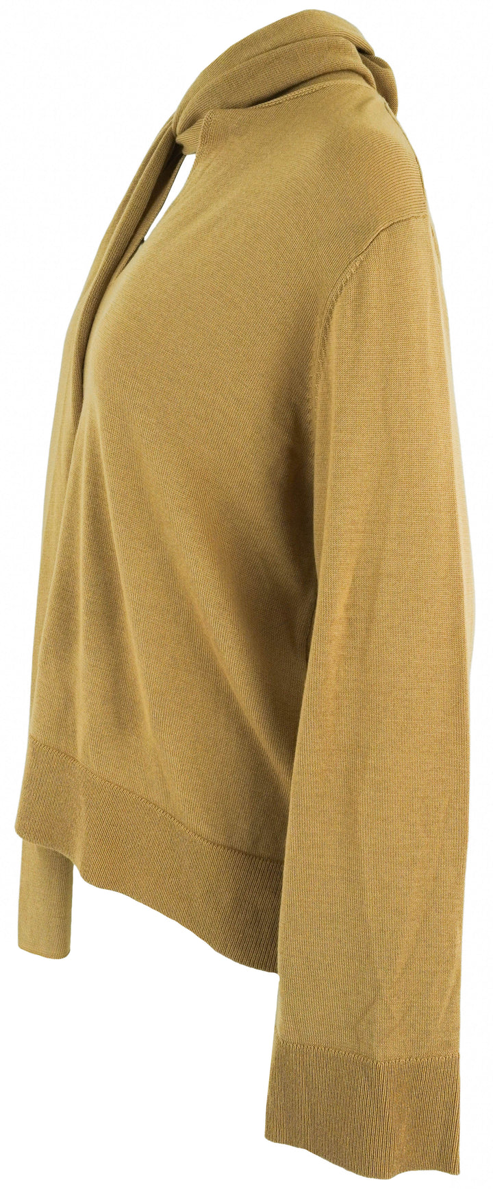 By Malene Birger Merrie Tie Neck Top in Beige - Discounts on By Malene Birger at UAL