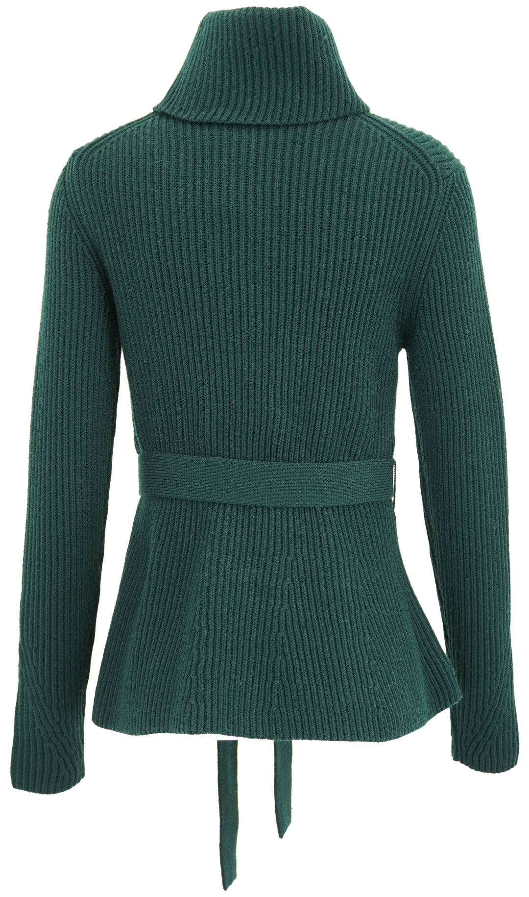 Zimmermann Illustration Peplum Sweater in Green - Discounts on Zimmermann at UAL
