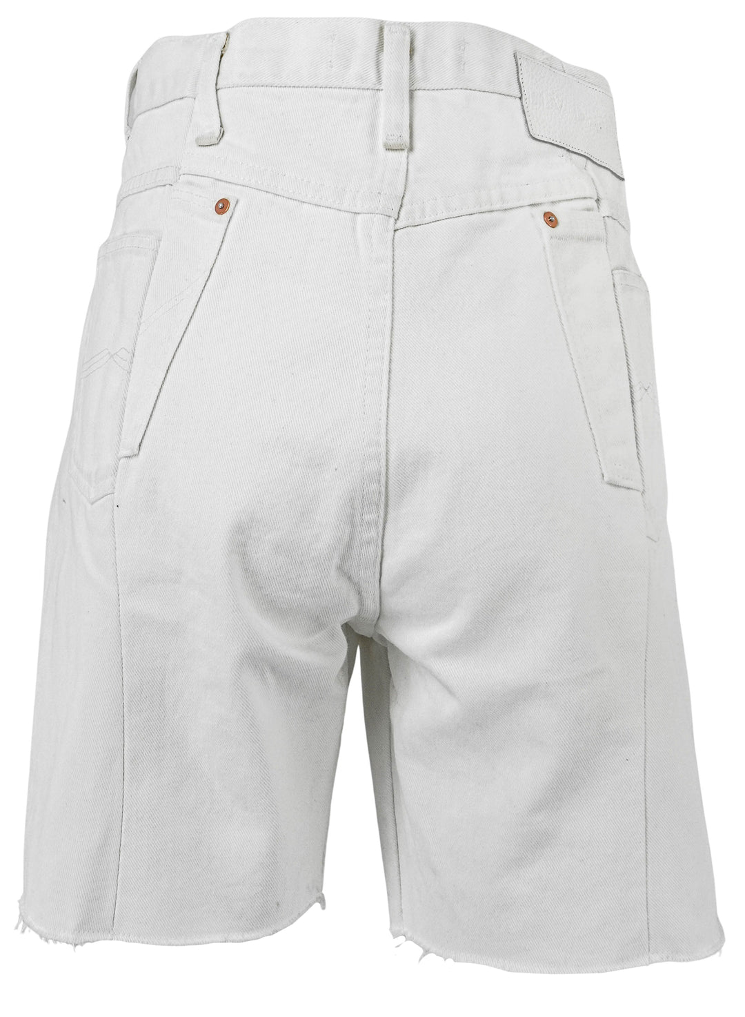 E.l.V. Denim Shorts in White - Discounts on E.L.V. DENIM at UAL