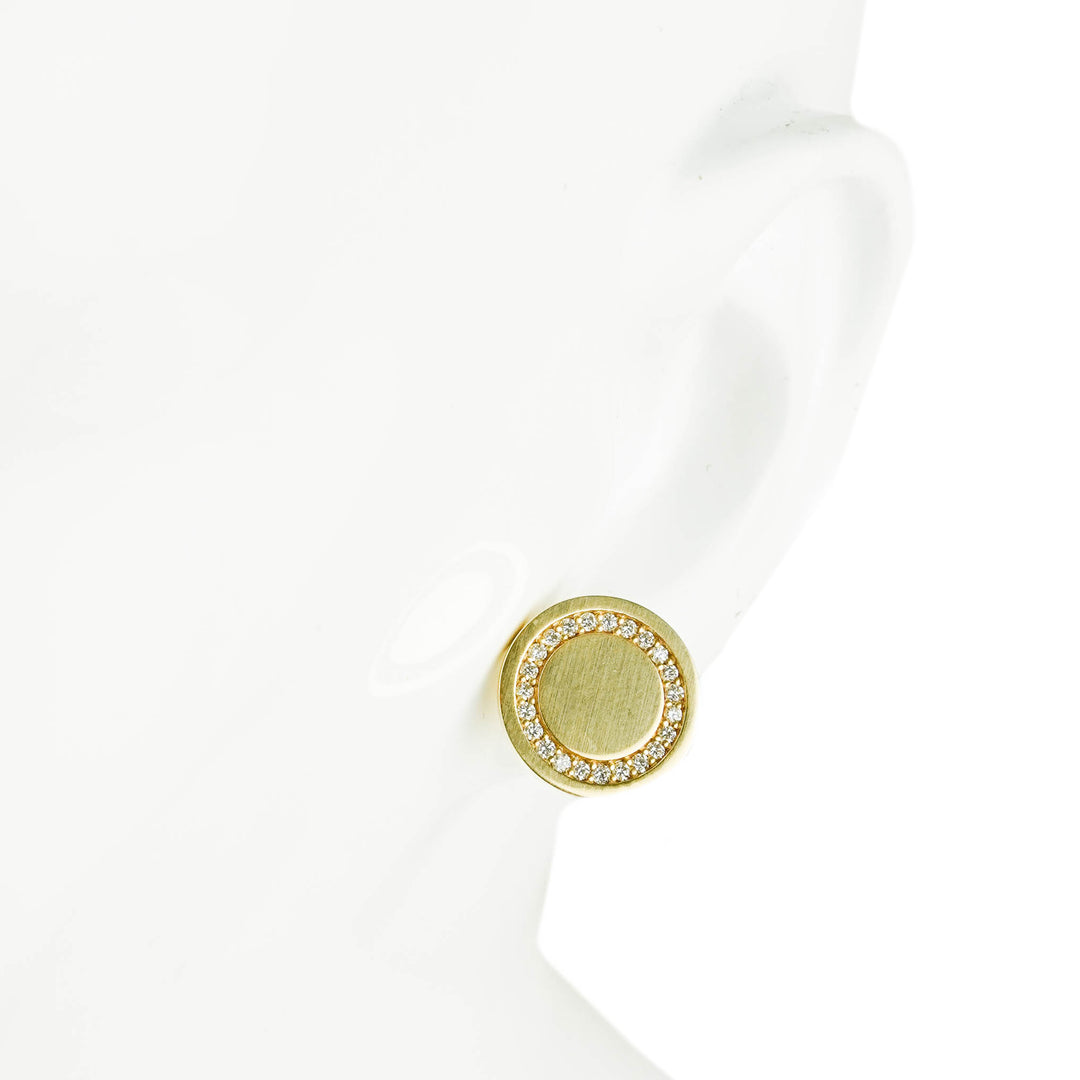 The Gild Signature Diamond Stud Earrings in 14K Gold - Discounts on The Gild at UAL