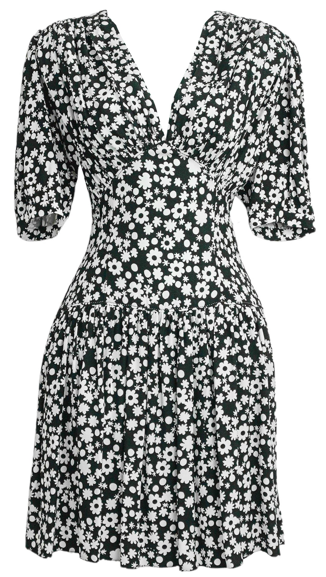 Marni Pop Fields Envers Satin Mini Dress - Discounts on Marni at UAL