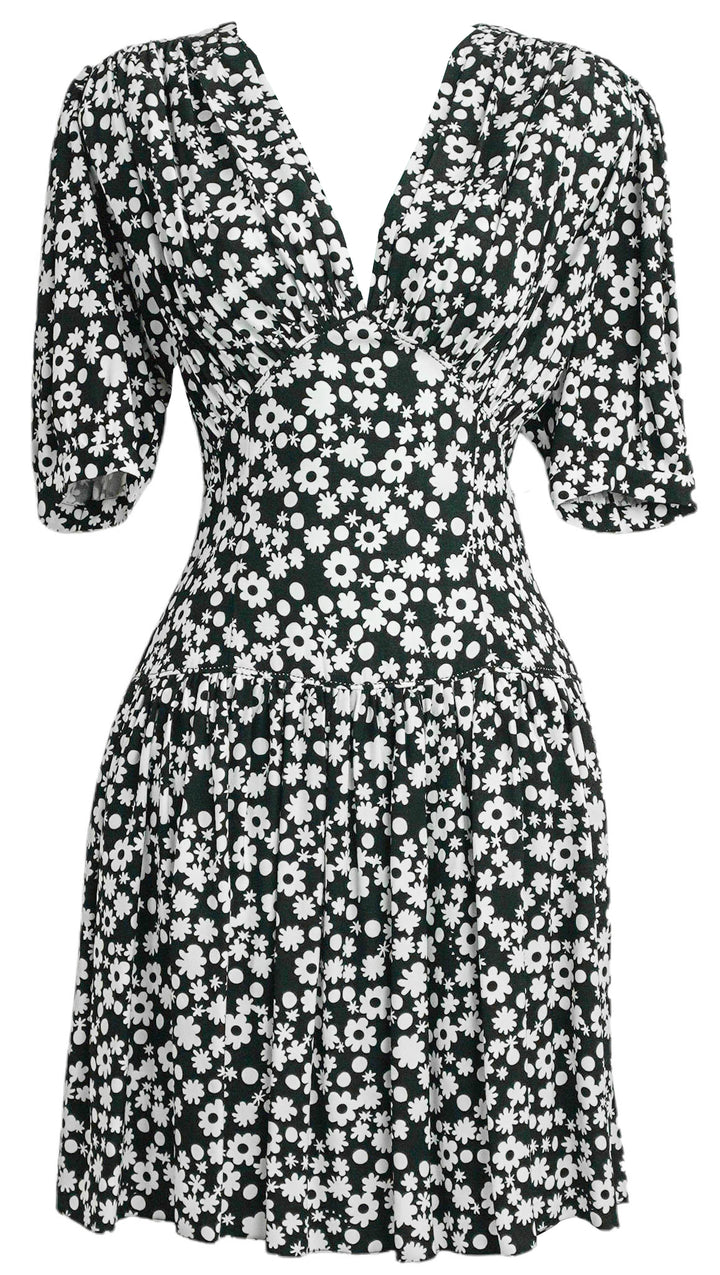 Marni Pop Fields Envers Satin Mini Dress - Discounts on Marni at UAL
