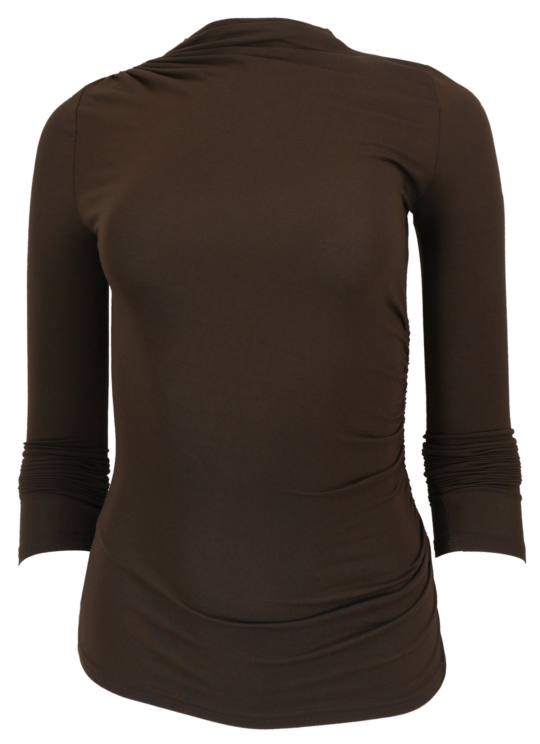 Rails Joelle Ruched Top in Espresso - Discounts on Rails at UAL