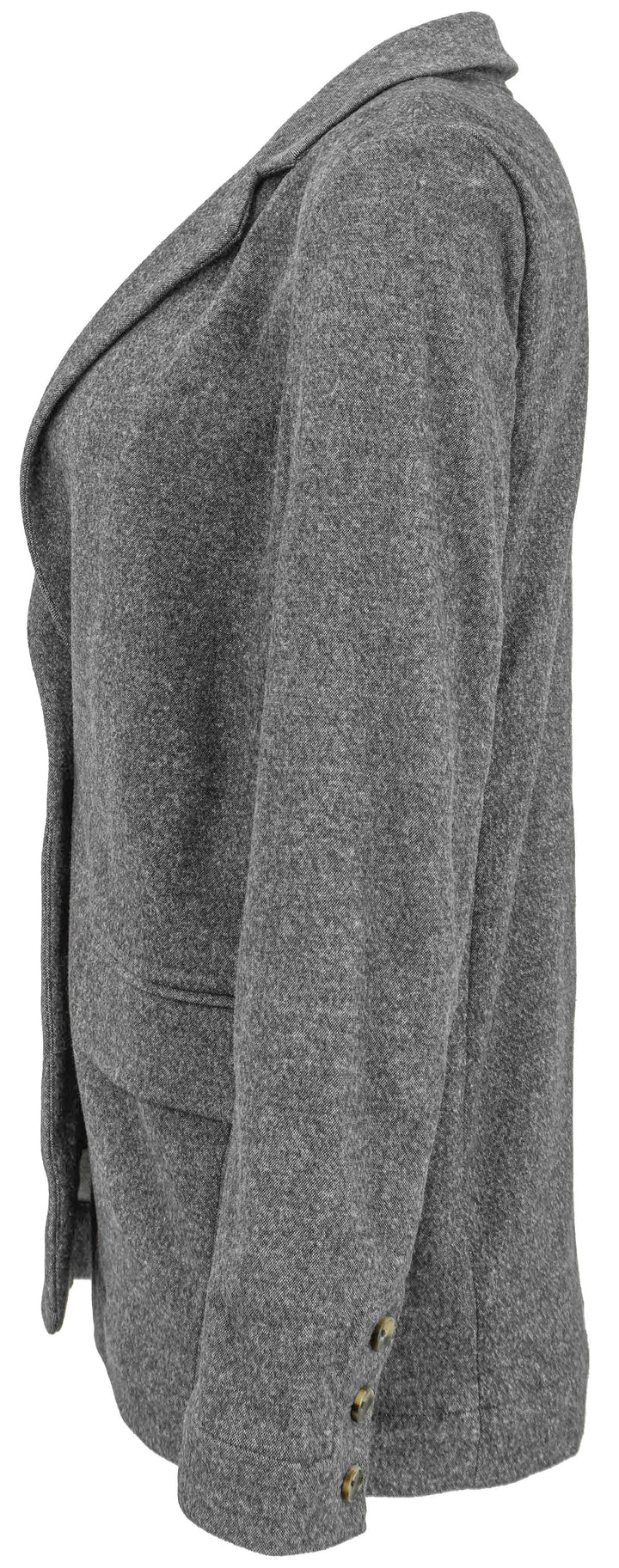 Faherty Dream Flannel Blazer in Mountain Charcoal - Discounts on Faherty at UAL