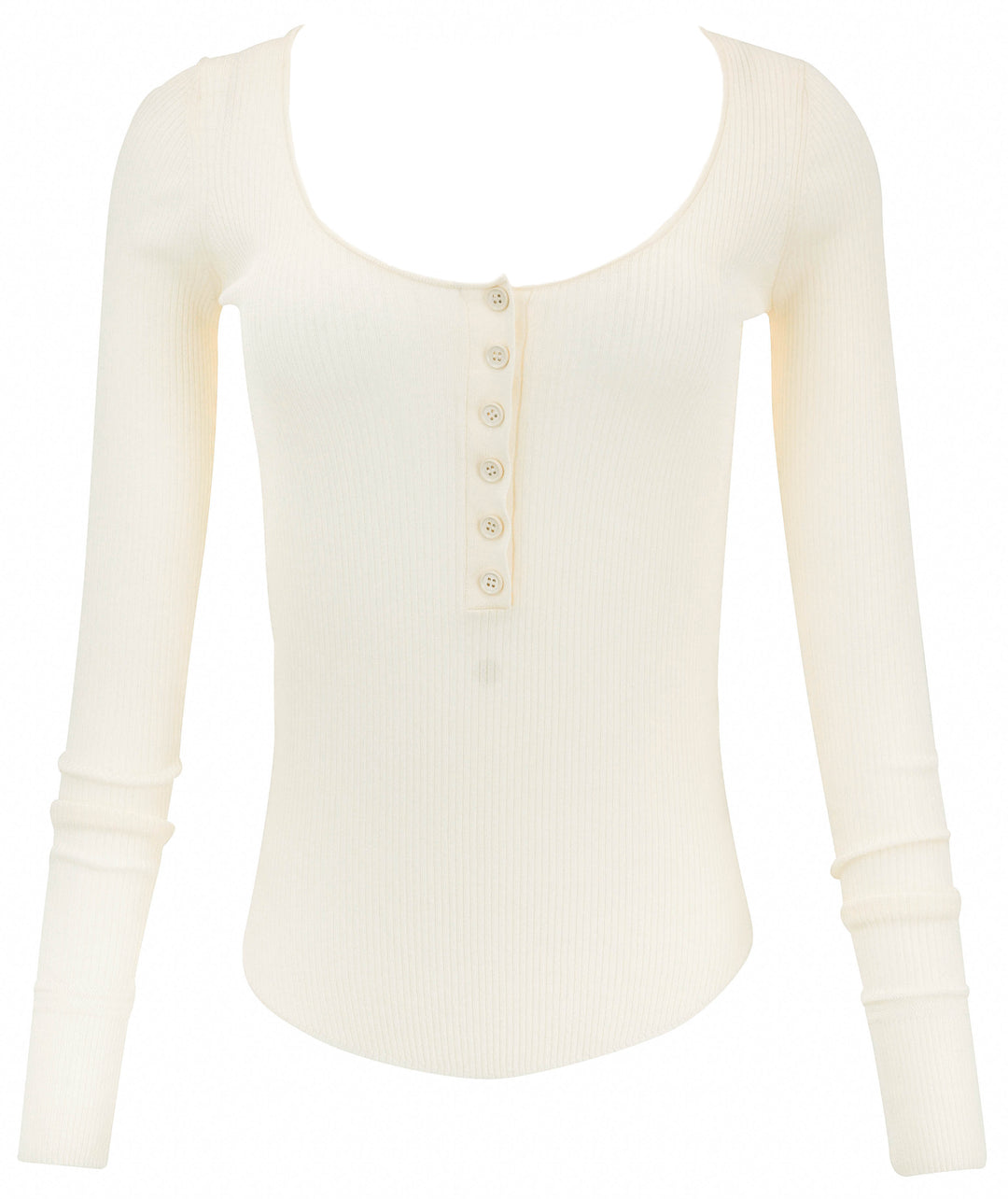 Proenza Schouler Boyd Henley in Cream - Discounts on Proenza Schouler at UAL