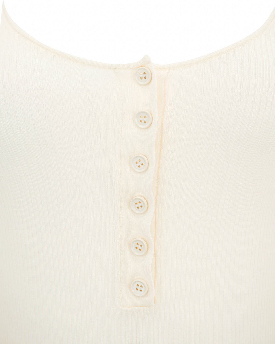 Proenza Schouler Boyd Henley in Cream - Discounts on Proenza Schouler at UAL