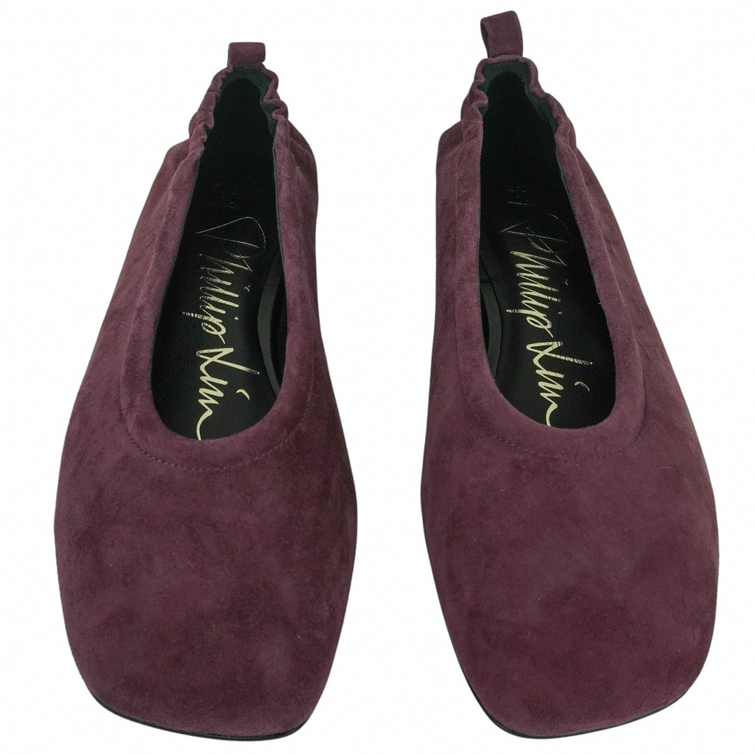 3.1 Phillip Lim Stretch Ballet Flat in Aubergine - Discounts on Phillip Lim at UAL