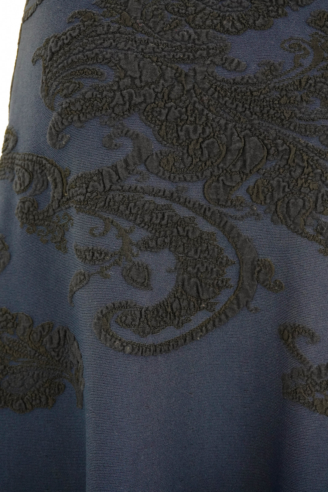 Etro Knit Jacquard Skirt in Blue Print - Discounts on ETRO at UAL