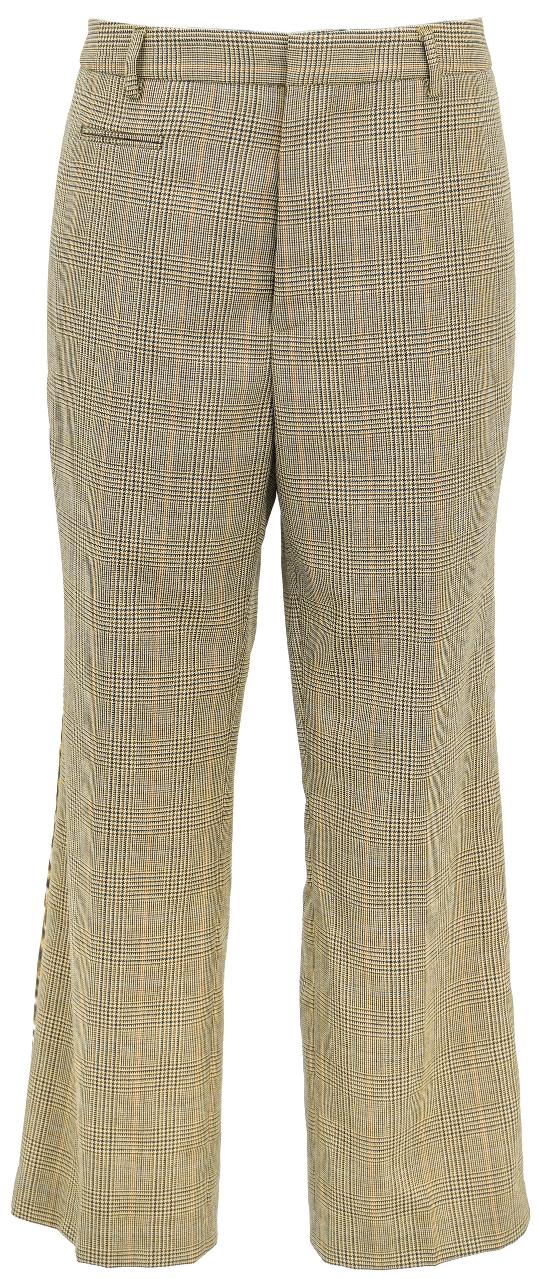 R13 Tuxedo Trousers in Brown Plaid - Discounts on R13 at UAL