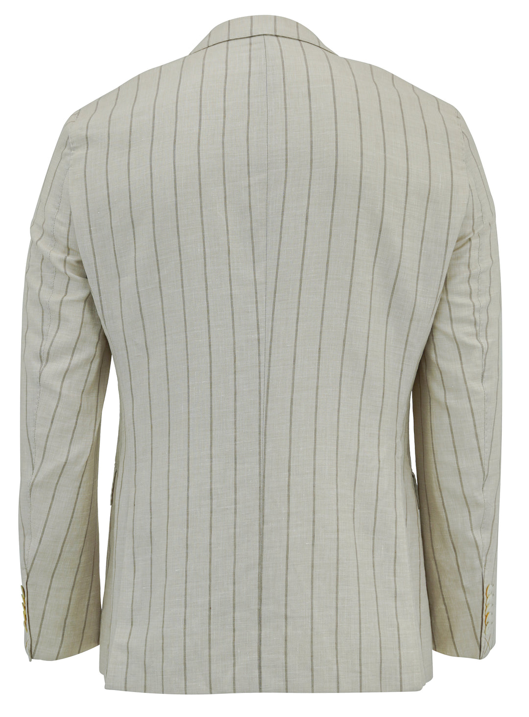 Hugo Boss Striped Blazer in Tan - Discounts on Hugo Boss at UAL
