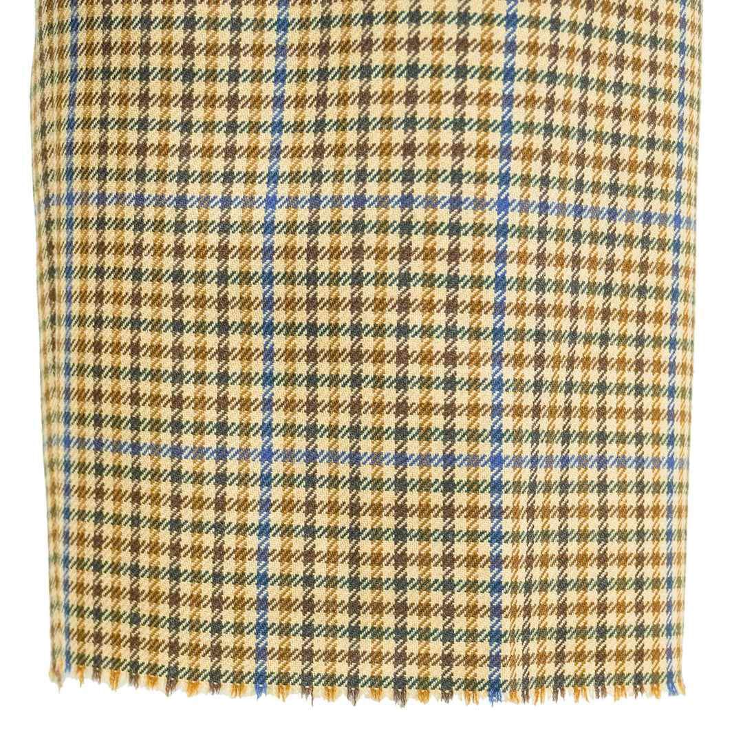 R13 Tailored Drop Trouser in Brown Plaid - Discounts on R13 at UAL