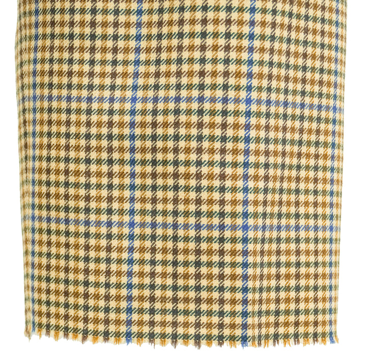 R13 Tailored Drop Trouser in Brown Plaid - Discounts on R13 at UAL