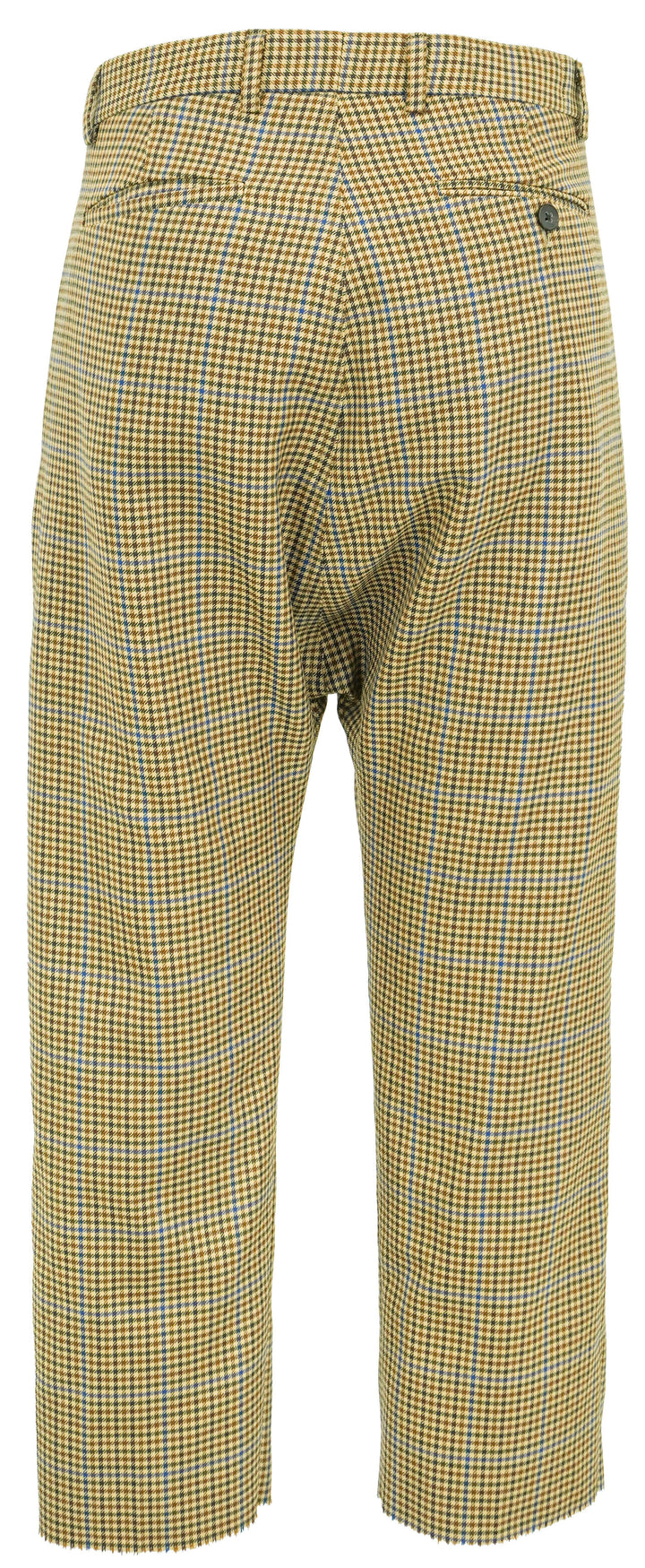 R13 Tailored Drop Trouser in Brown Plaid - Discounts on R13 at UAL