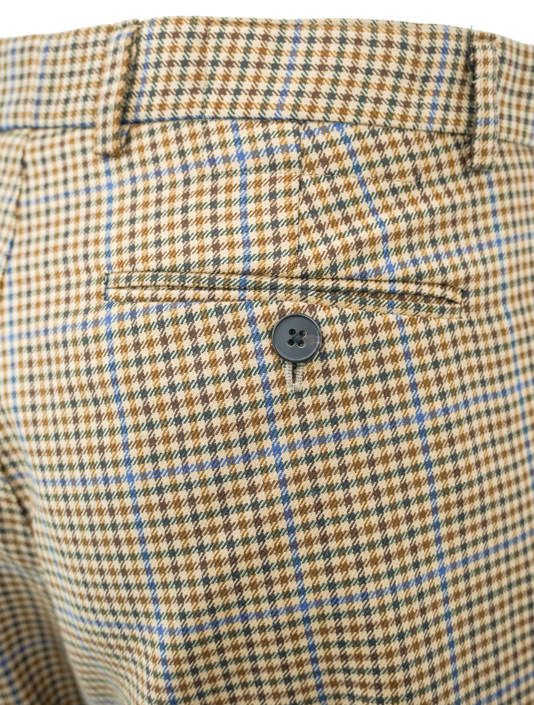 R13 Tailored Drop Trouser in Brown Plaid - Discounts on R13 at UAL