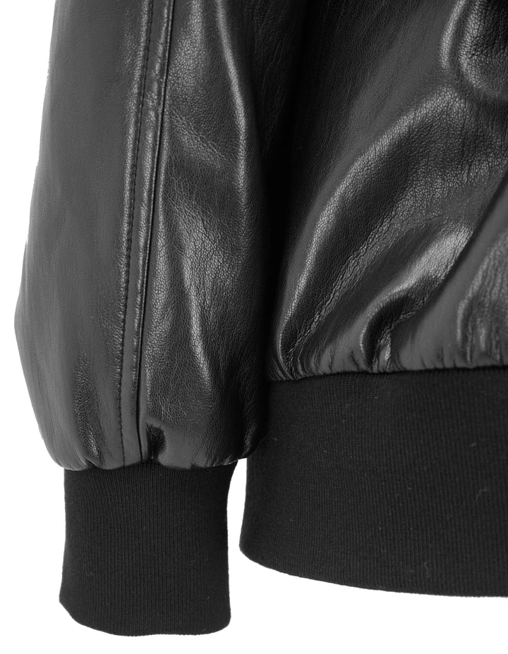 Generation Love Axel Vegan Leather Jacket in Black - Discounts on Generation Love at UAL