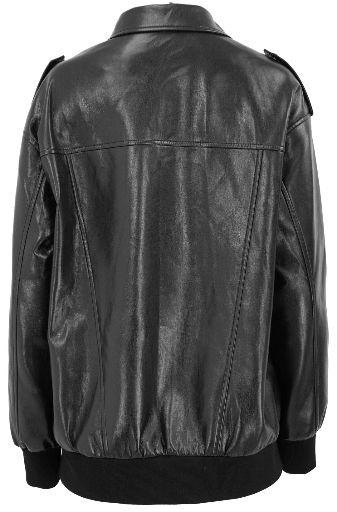Generation Love Axel Vegan Leather Jacket in Black - Discounts on Generation Love at UAL