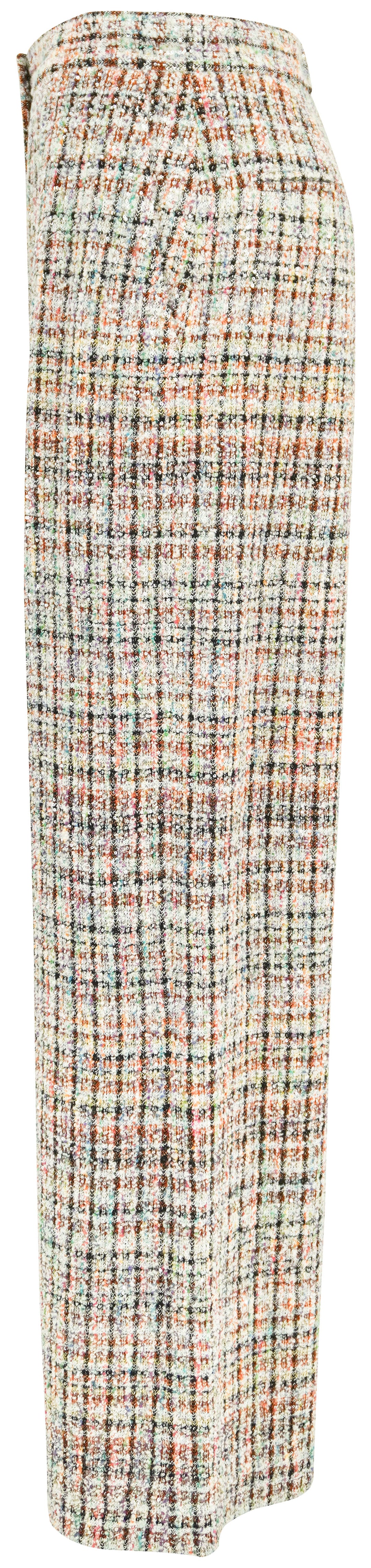 Missoni Micro Sequin Straight Leg Pants in Multi - Discounts on Missoni at UAL