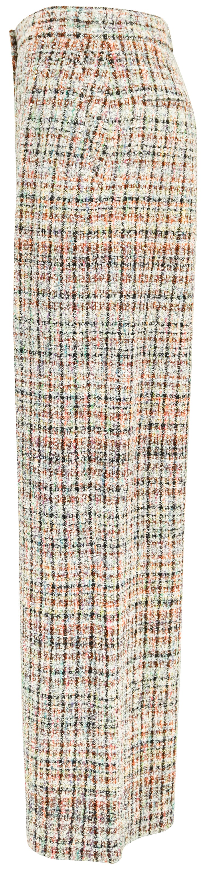 Missoni Micro Sequin Straight Leg Pants in Multi - Discounts on Missoni at UAL