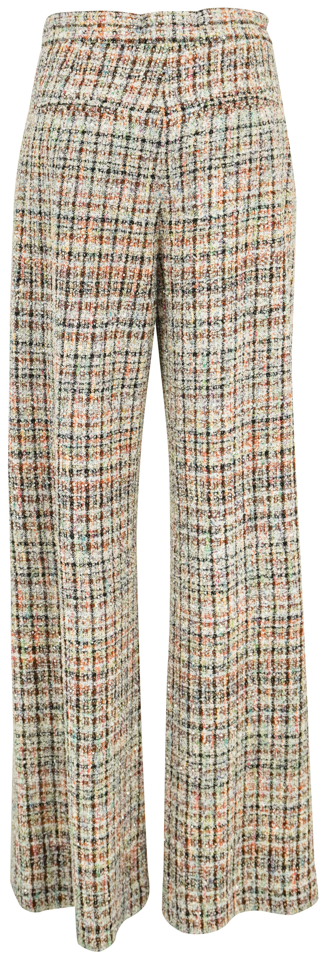 Missoni Micro Sequin Straight Leg Pants in Multi - Discounts on Missoni at UAL