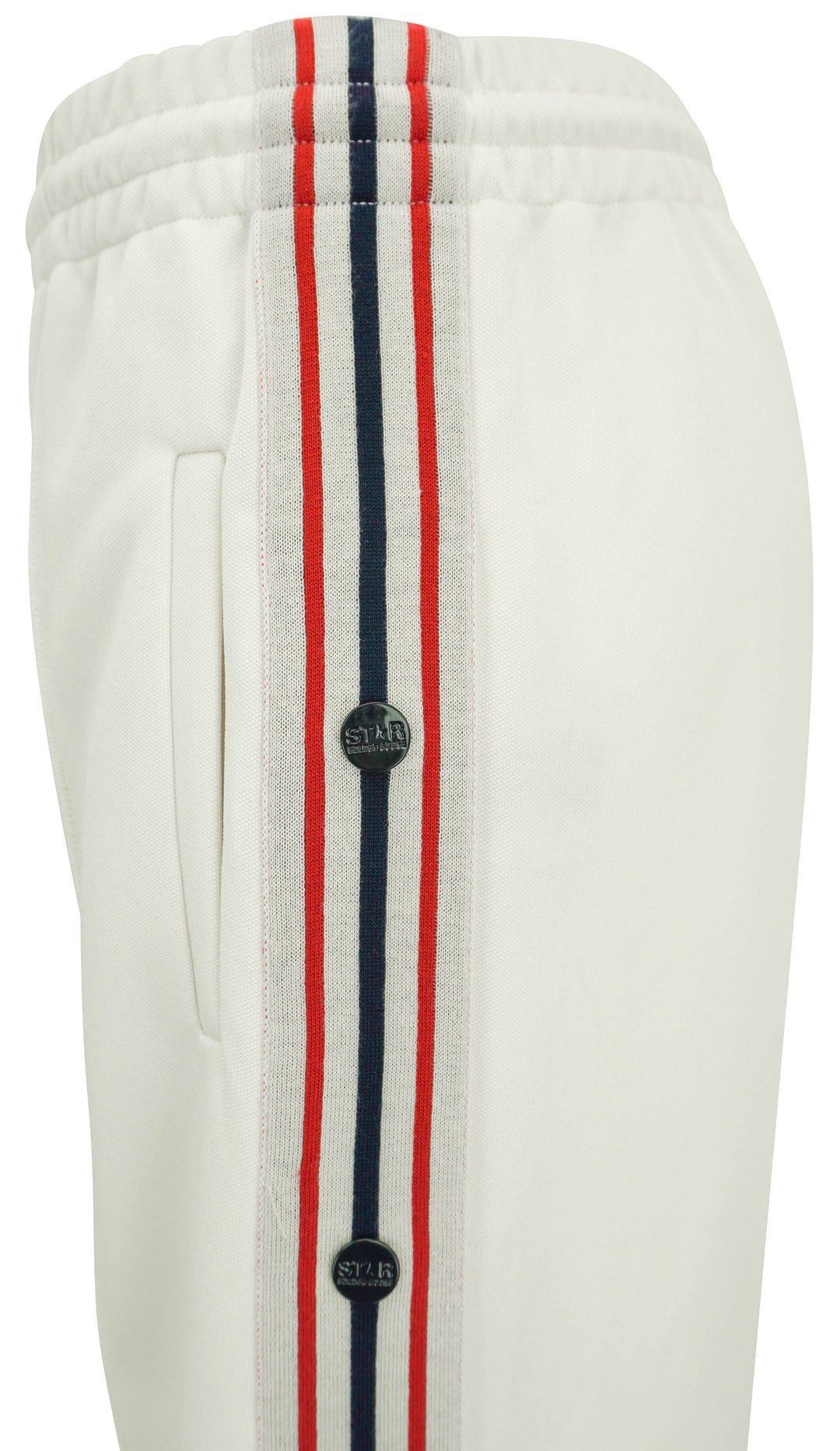 Golden Goose Wide Leg Jogging Pants in Papyrus - Discounts on Golden Goose at UAL