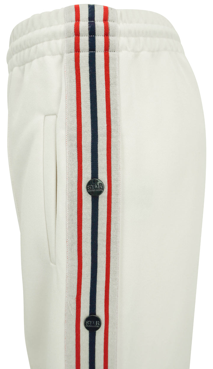 Golden Goose Wide Leg Jogging Pants in Papyrus - Discounts on Golden Goose at UAL