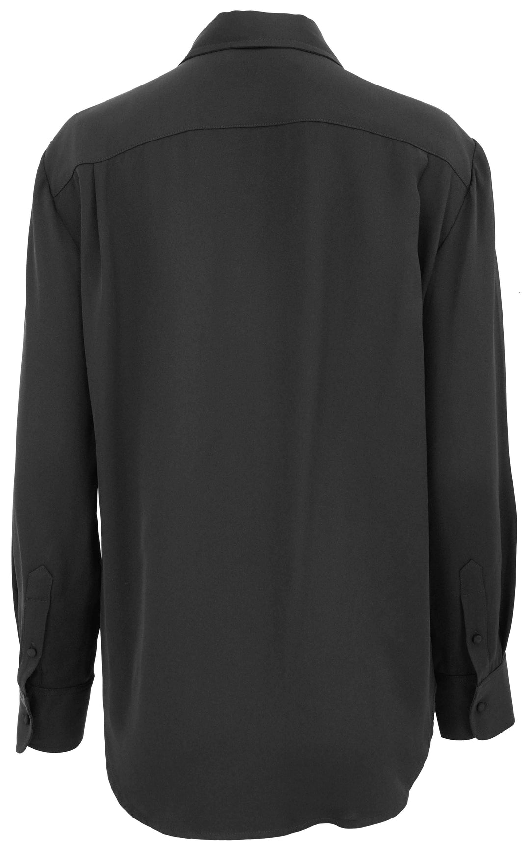 Brandon Maxwell Spence Button Down in Black - Discounts on Brandon Maxwell at UAL