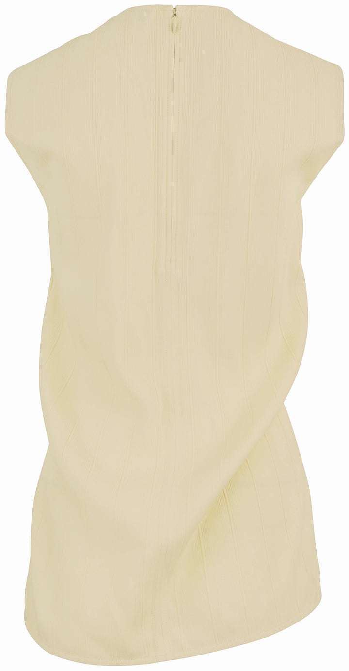 Toteme Woven Stripe Top in Beige