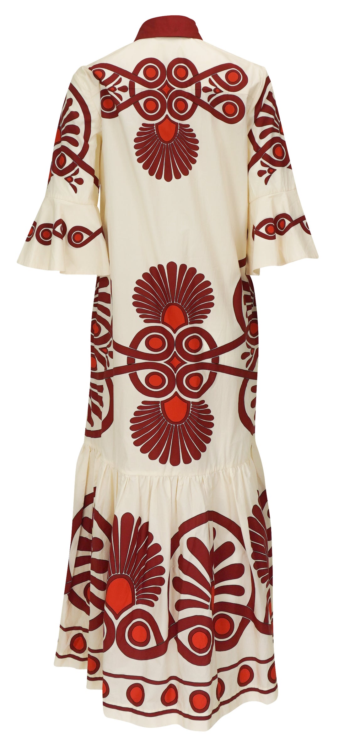 La DoubleJ. Artemis Dress in Medallion Placée Cream