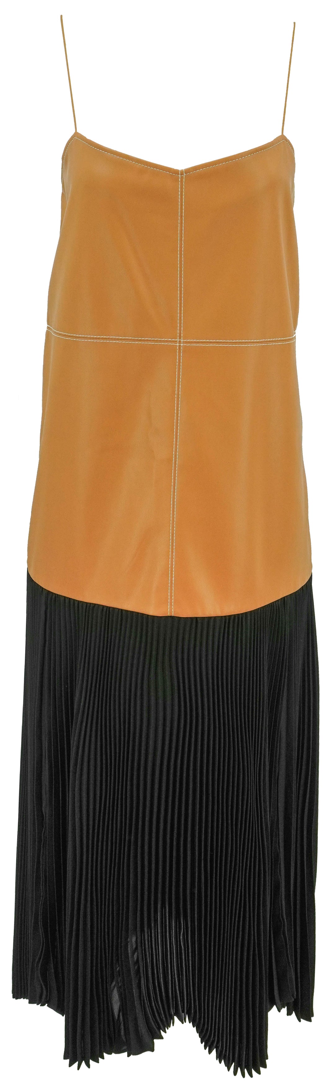 Alexis Piatta Dress in Saddle/Black - Discounts on Alexis at UAL