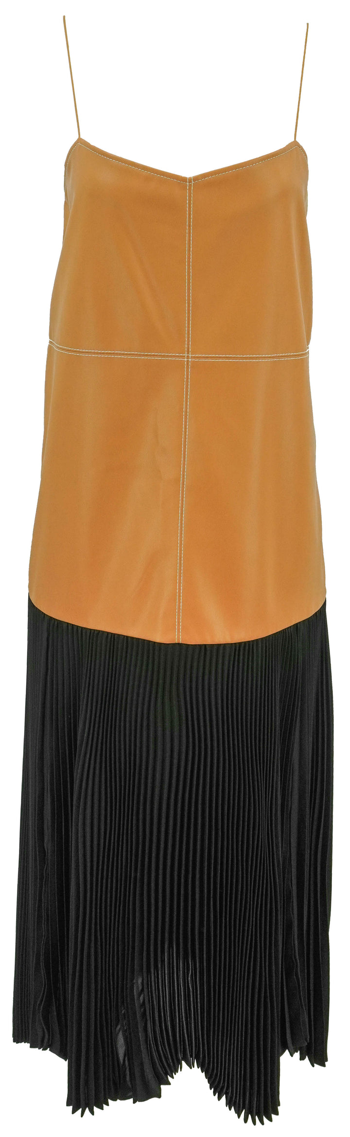 Alexis Piatta Dress in Saddle/Black - Discounts on Alexis at UAL