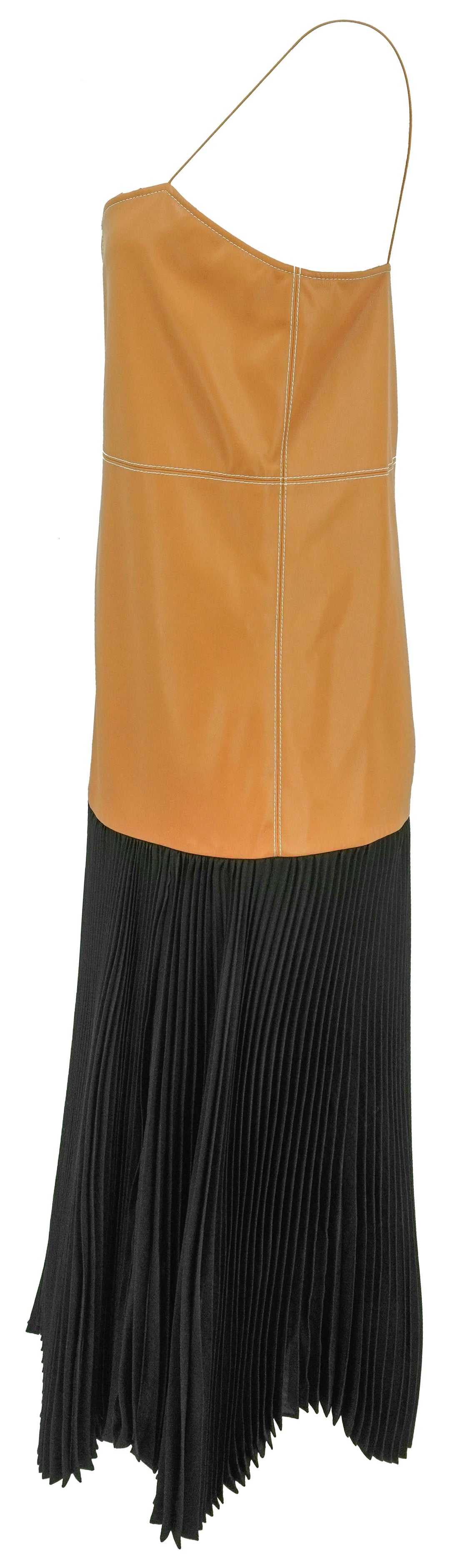 Alexis Piatta Dress in Saddle/Black - Discounts on Alexis at UAL