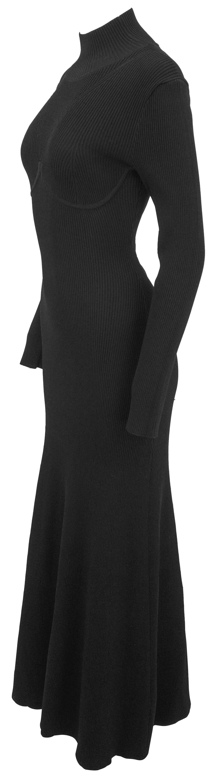Staud Obsidian Dress in Black - Discounts on Staud at UAL